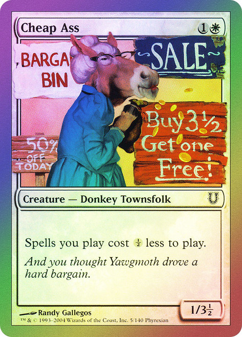 Cheap Ass\nUnhinged\nSingle\nMagic The Gathering