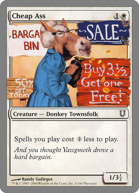 Cheap Ass\nUnhinged\nSingle\nMagic The Gathering