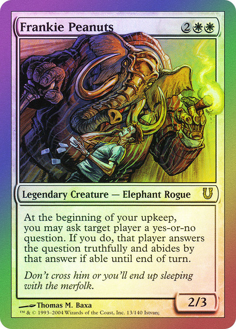 Frankie Peanuts\nUnhinged\nSingle\nMagic The Gathering