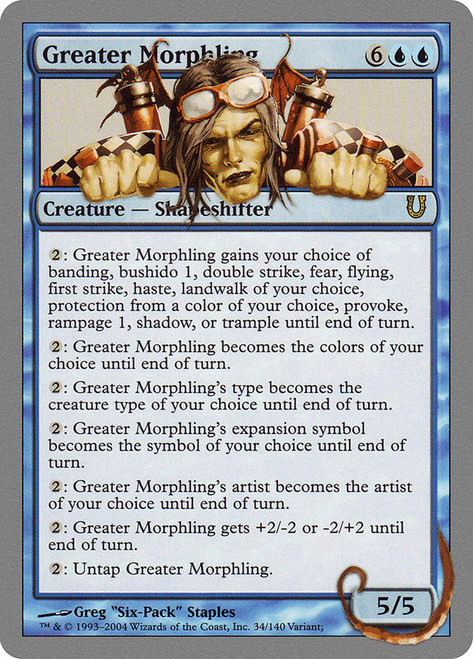 Greater Morphling | Unhinged | Star City Games Greater Morphling | Unhinged | Star City Games