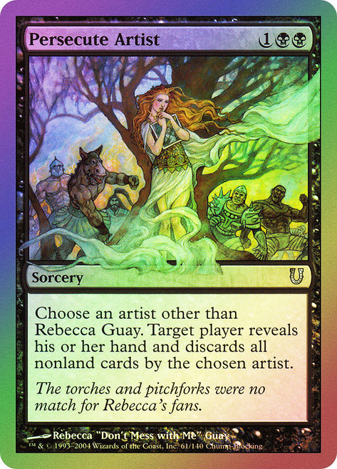 Persecute Artist\nUnhinged\nSingle\nMagic The Gathering