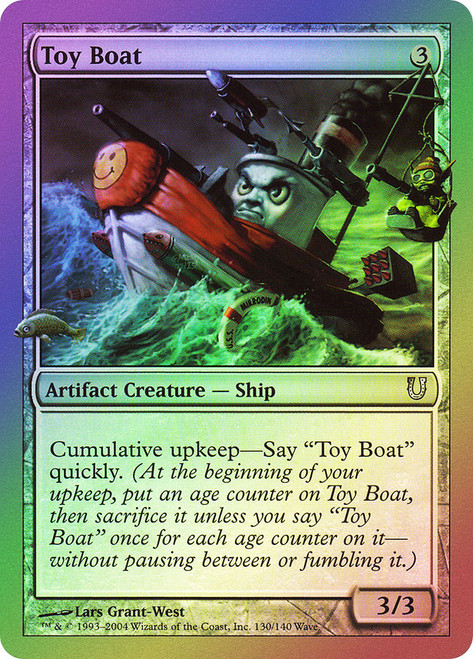 Toy Boat\nUnhinged\nSingle\nMagic The Gathering