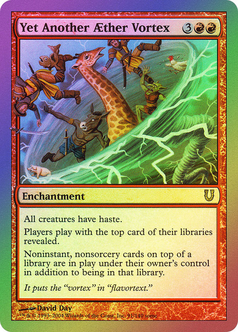 Yet Another Aether Vortex\nUnhinged\nSingle\nMagic The Gathering