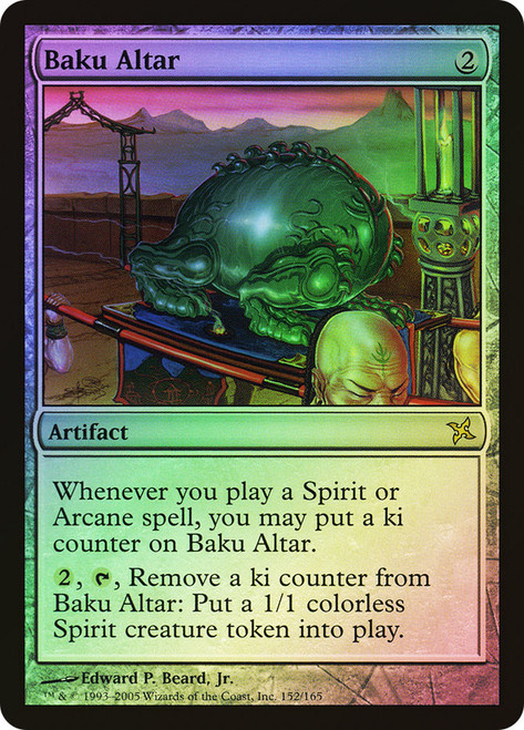 Baku Altar\nBetrayers of Kamigawa\nSingle\nMagic The Gathering