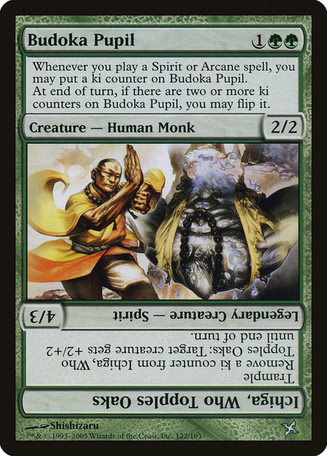 Budoka Pupil // Ichiga, Who Topples Oaks
Betrayers of Kamigawa
Single
Magic: The Gathering