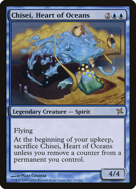 Chisei, Heart of Oceans\nBetrayers of Kamigawa\nSingle\nMagic The Gathering