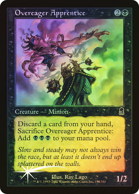 Overeager Apprentice\nOdyssey\nSingle\nMagic The Gathering