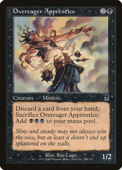 Overeager Apprentice\nOdyssey\nSingle\nMagic The Gathering