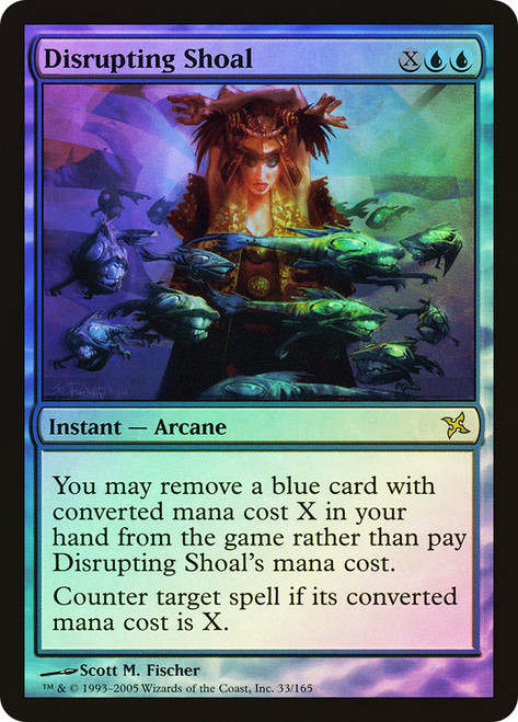 Disrupting Shoal\nBetrayers of Kamigawa\nSingle\nMagic The Gathering