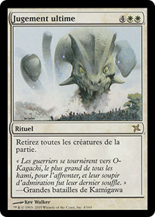 Final Judgment
Betrayers of Kamigawa - French
Single
Magic The Gathering