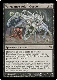 Goryo's Vengeance
Betrayers of Kamigawa - French
Single
Magic The Gathering