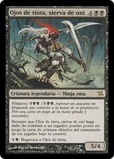 Ink-Eyes, Servant Of Oni
Betrayers of Kamigawa - Spanish
Single
Magic The Gathering