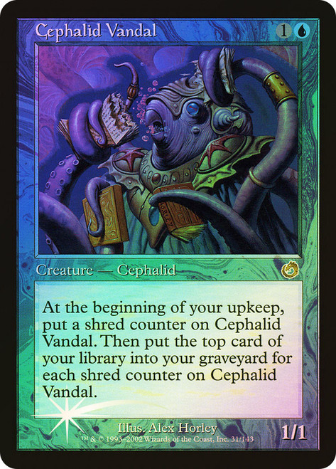 Cephalid Vandal\nTorment\nSingle\nMagic The Gathering