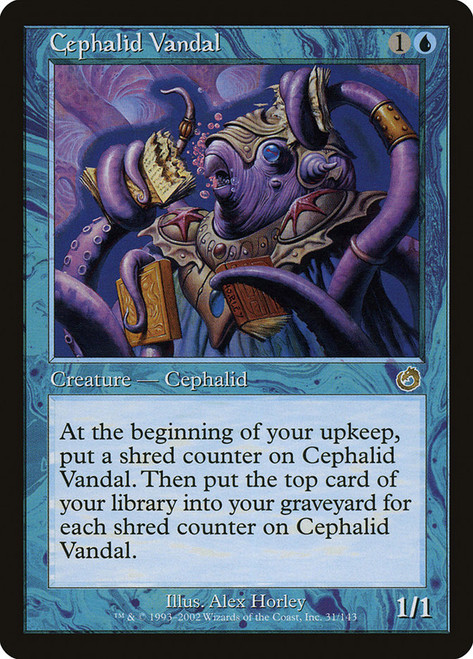 Cephalid Vandal\nTorment\nSingle\nMagic The Gathering