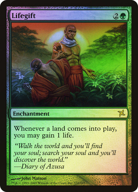 Lifegift\nBetrayers of Kamigawa\nSingle\nMagic The Gathering