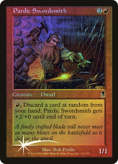 Pardic Swordsmith\nOdyssey\nSingle\nMagic The Gathering