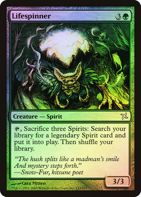 Lifespinner\nBetrayers of Kamigawa\nSingle\nMagic The Gathering
