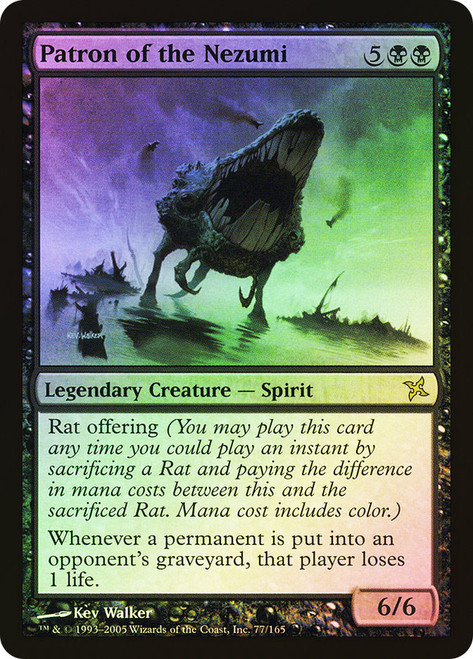 Patron of the Nezumi\nBetrayers of Kamigawa\nSingle\nMagic The Gathering