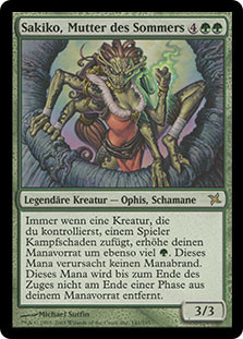 Sakiko, Mother of Summer | Betrayers of Kamigawa - Japanese | Star