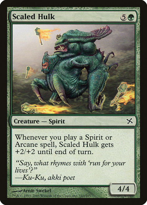 Scaled Hulk\nBetrayers of Kamigawa\nSingle\nMagic The Gathering