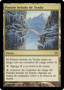 Tendo Ice Bridge
Betrayers of Kamigawa - Spanish
Single
Magic The Gathering
