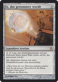 That Which Was Taken
Betrayers of Kamigawa - German
Single
Magic The Gathering