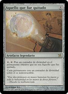 That Which Was Taken
Betrayers of Kamigawa - Spanish
Single
Magic The Gathering