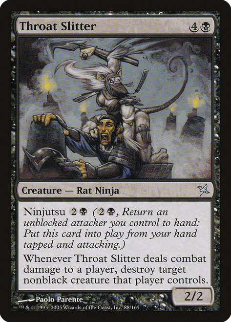 Throat Slitter\nBetrayers of Kamigawa\nSingle\nMagic The Gathering