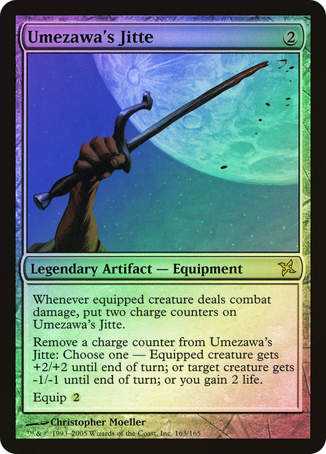 Umezawa's Jitte\nBetrayers of Kamigawa\nSingle\nMagic The Gathering