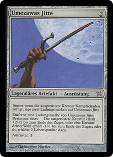 Umezawa's Jitte
Betrayers of Kamigawa - German
Single
Magic The Gathering