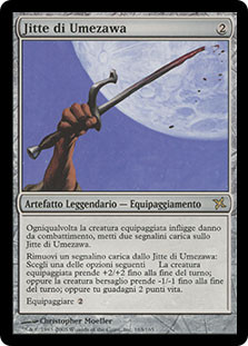 Umezawa's Jitte
Betrayers of Kamigawa - Italian
Single
Magic The Gathering
