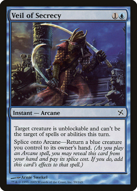 Veil of Secrecy\nBetrayers of Kamigawa\nSingle\nMagic The Gathering