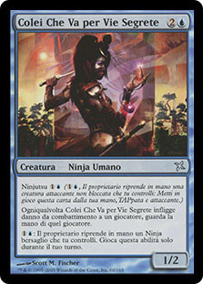 Walker of Secret Ways
Betrayers of Kamigawa - Italian
Single
Magic The Gathering