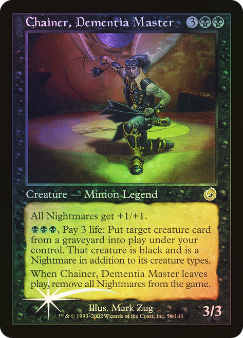 Chainer, Dementia Master\nTorment\nSingle\nMagic The Gathering