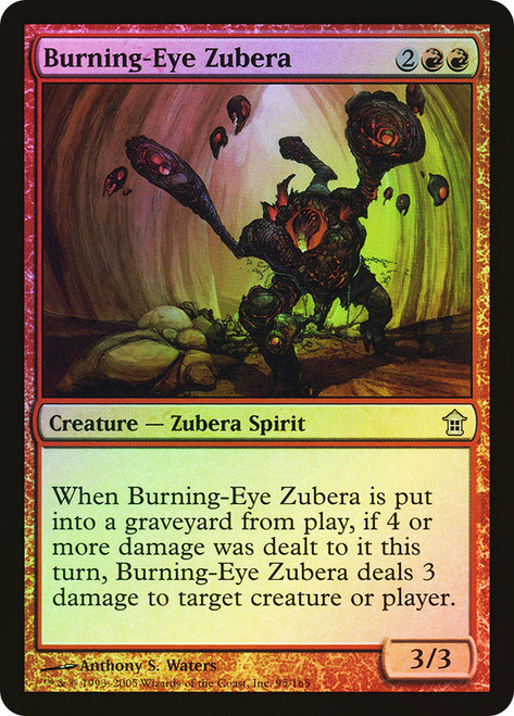 Burning-Eye Zubera\nSaviors of Kamigawa\nSingle\nMagic The Gathering