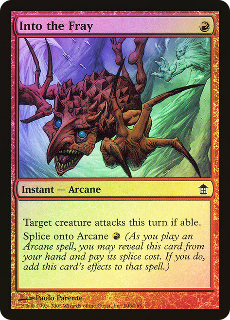 Into the Fray\nSaviors of Kamigawa\nSingle\nMagic The Gathering