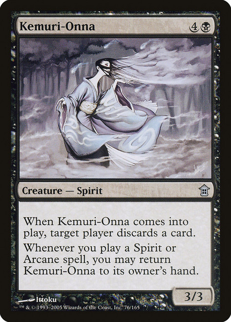 Kemuri-Onna\nSaviors of Kamigawa\nSingle\nMagic The Gathering