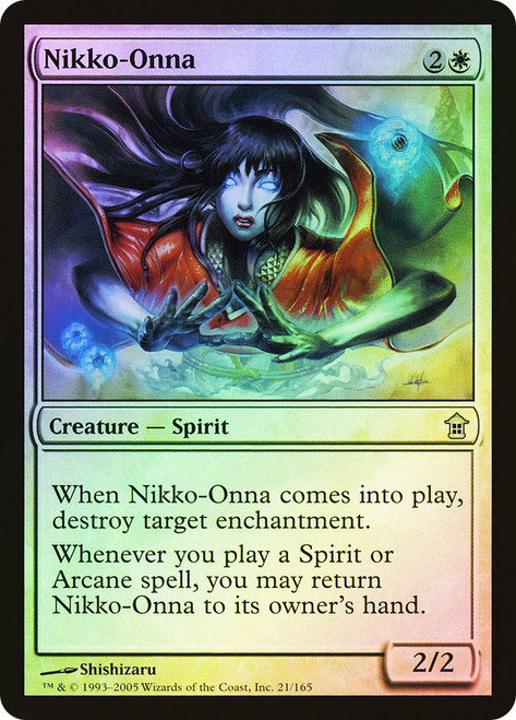 Nikko-Onna\nSaviors of Kamigawa\nSingle\nMagic The Gathering