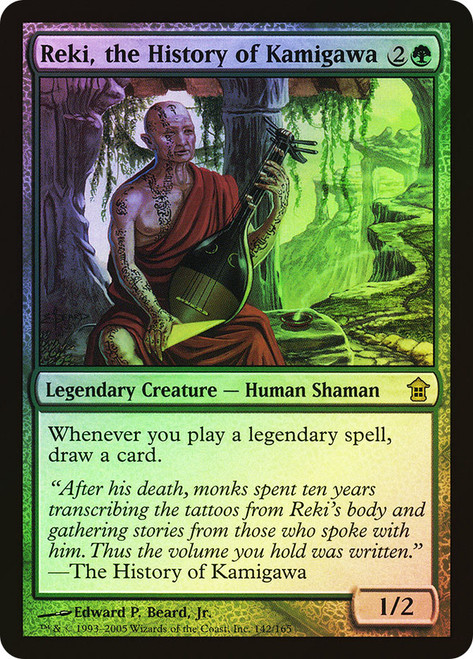 Reki, the History of Kamigawa\nSaviors of Kamigawa\nSingle\nMagic The Gathering