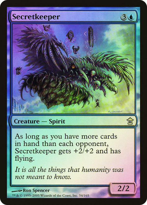 Secretkeeper\nSaviors of Kamigawa\nSingle\nMagic The Gathering