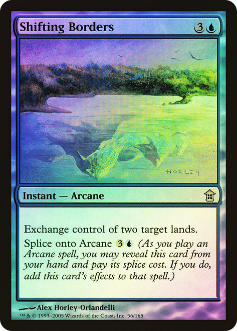 Shifting Borders\nSaviors of Kamigawa\nSingle\nMagic The Gathering