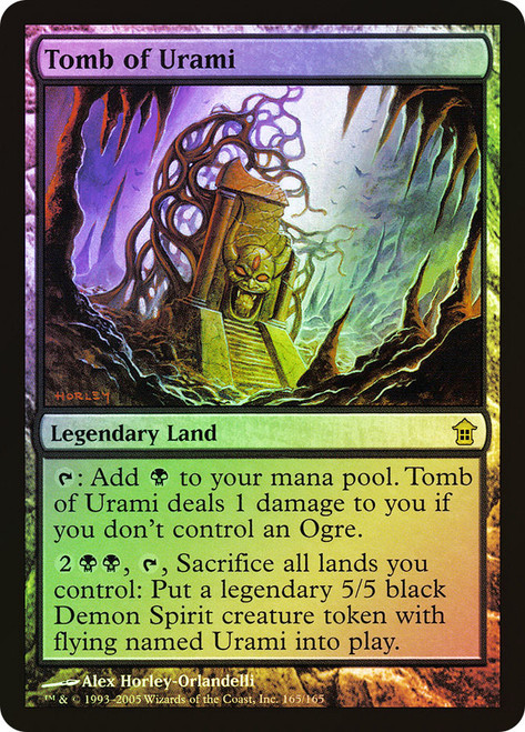 Tomb of Urami\nSaviors of Kamigawa\nSingle\nMagic The Gathering