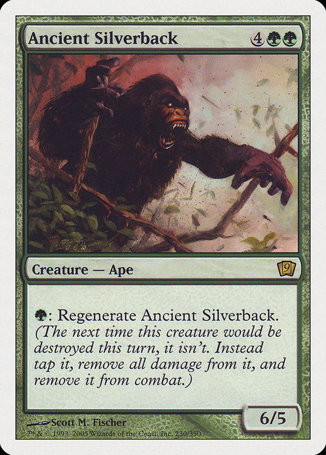 Ancient Silverback\n9th Edition\nSingle\nMagic The Gathering