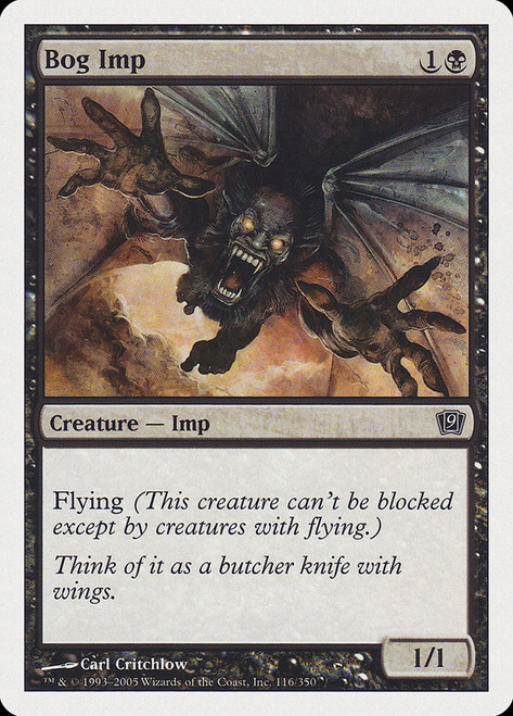Bog Imp\n9th Edition\nSingle\nMagic The Gathering