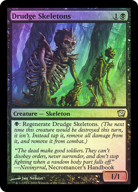 Drudge Skeletons\n9th Edition\nSingle\nMagic The Gathering