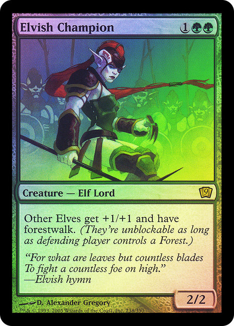 Elvish Champion\n9th Edition\nSingle\nMagic The Gathering
