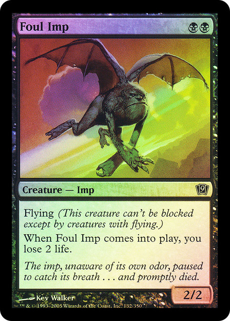 Foul Imp\n9th Edition\nSingle\nMagic The Gathering