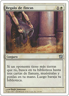 Gift Of Estates
9th Edition - Spanish
Single
Magic The Gathering