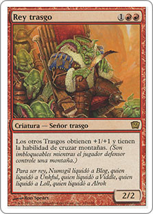 Goblin King
9th Edition - Spanish
Single
Magic The Gathering