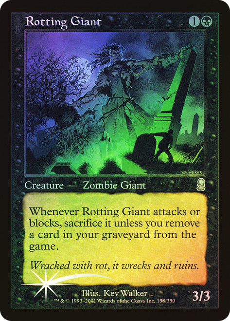 Rotting Giant\nOdyssey\nSingle\nMagic The Gathering